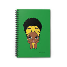 Load image into Gallery viewer, Gracie Spiral Journal - Green