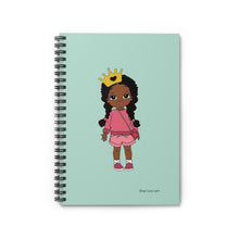 Load image into Gallery viewer, Naomi Curls Spiral Journal - Teal