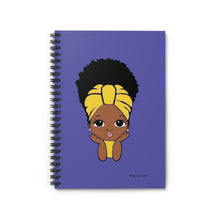 Load image into Gallery viewer, Gracie Spiral Journal - Purple