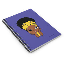 Load image into Gallery viewer, Gracie Spiral Journal - Purple