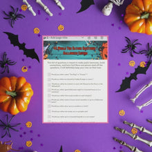 Load and play video in Gallery viewer, 40 Would You Rather Questions: Halloween Edition