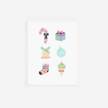Load image into Gallery viewer, Pastel Christmas Cards