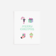 Load image into Gallery viewer, Pastel Christmas Cards