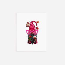 Load image into Gallery viewer, Black Valentine's Day Gnome Valentine's Day Card