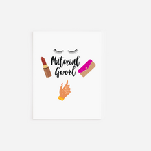 Load image into Gallery viewer, Material Gworl Greeting Cards
