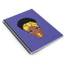 Load image into Gallery viewer, Gracie Spiral Journal - Purple
