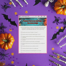 Load and play video in Gallery viewer, 40 Would You Rather Questions: Halloween Edition
