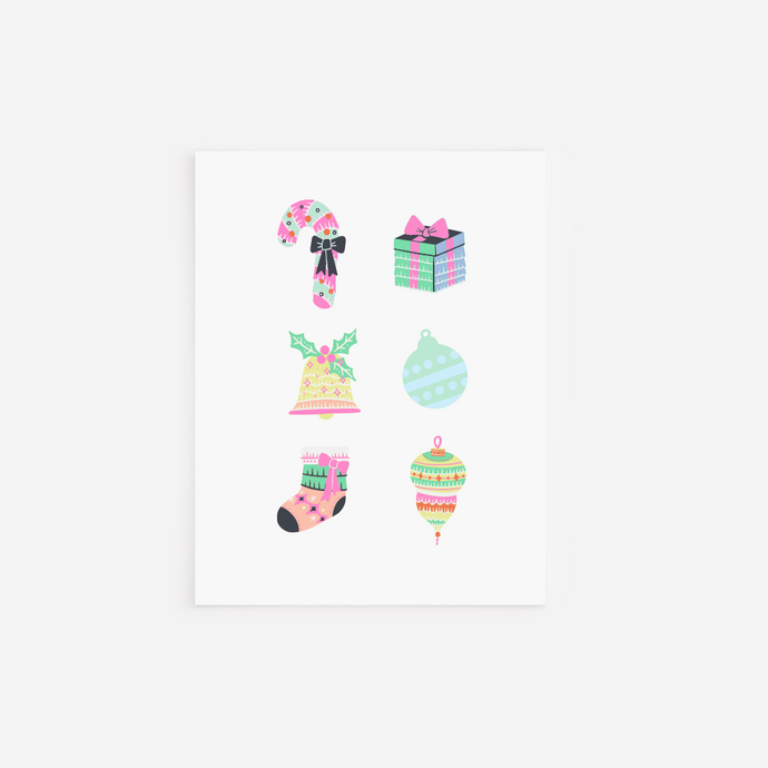 Pastel Christmas Cards