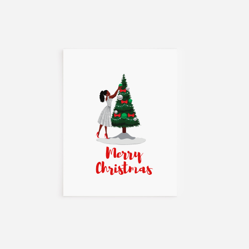 Melanin Christmas Cards