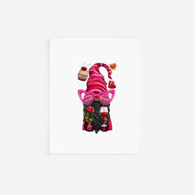 Load image into Gallery viewer, Black Valentine&#39;s Day Gnome Valentine&#39;s Day Card
