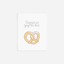 Load image into Gallery viewer, Congrats on Tying the Wedding Card
