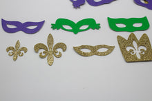 Load image into Gallery viewer, Mardi Gras Confetti - Gold, Green and Purple
