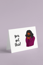 Load image into Gallery viewer, You Got This! Michelle Obama Card
