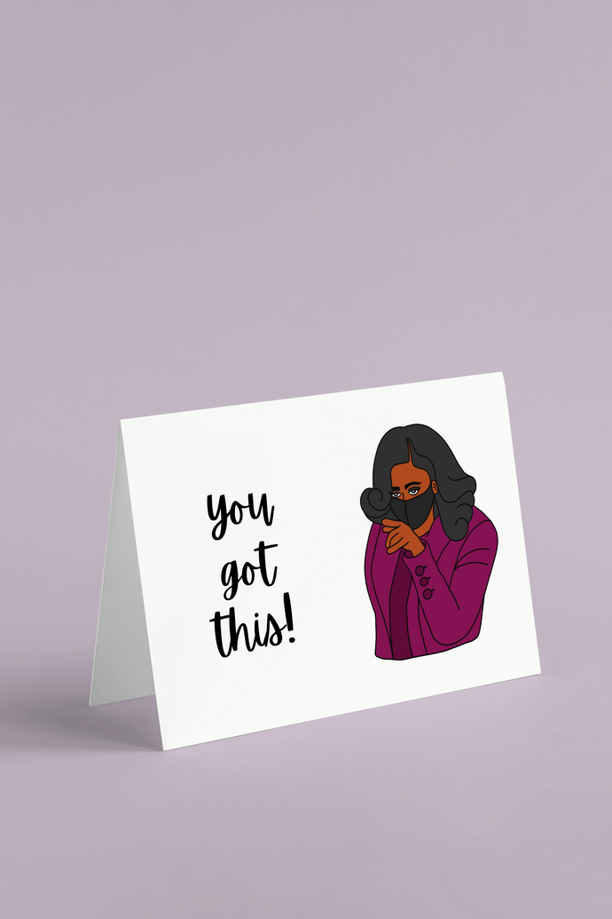 You Got This! Michelle Obama Card